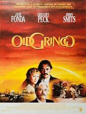 Affiche cinéma OLD GRINGO 40x60cm Poster / Jane Fonda / Gregory Peck
