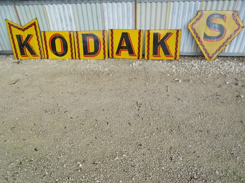 Kodaks plaque émaillée - kodaks,