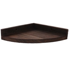  Étagère murale d'angle, étagère d'angle flottante, étagère en bois rustique,