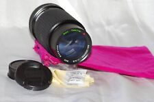 Télé objectif polyvalent Canon FD, 80-200mm TOKINA, avec bouchons et housse TBE