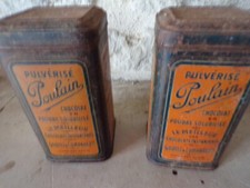 2 Ancienne Boite Métal