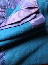 Couverture Grand Lit 2 Places : 270 X 220 Cm Blue