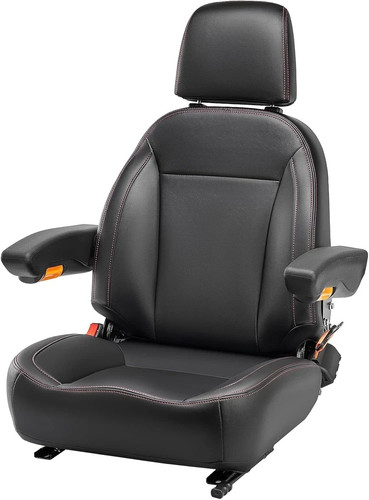 Universal black tractor seat - tractor,