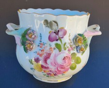 Saxe, Cache-pot en porcelaine