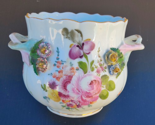 Saxe cache pot porcelaine - cache-pot, en