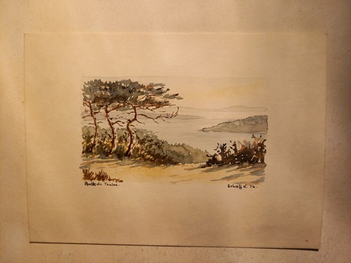Aquarelle paysage - aquarelle,