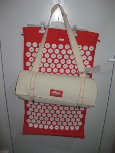 Tapis acupression rouge - tapis,