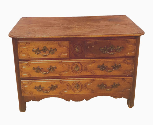 Commode louis xiv merisier - xiv,