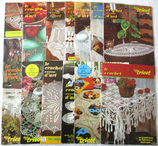 LOT de 13 LE CROCHET ET LE