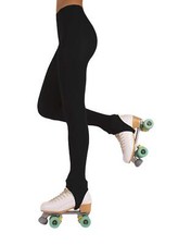 PACK 1 ou 2 PAIRES - Collants Femme Etriers de Patinage Artistique et Roller ...