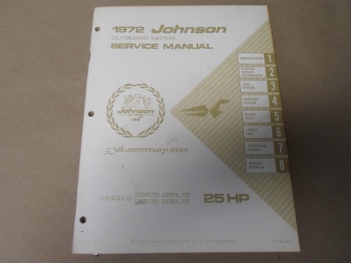 Manuel atelier service johnson - manuel,
