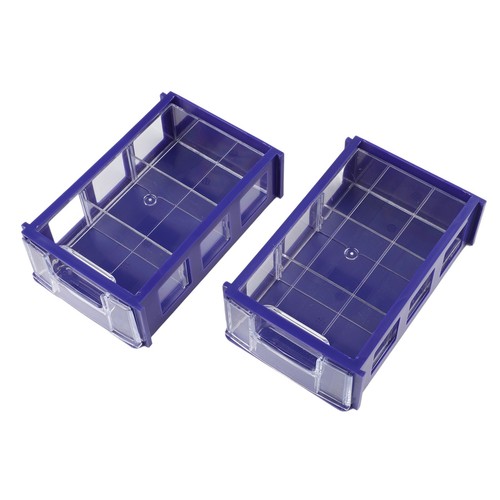 2pcs empilable plastique - empilable,