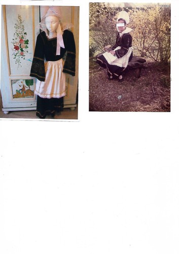 Costume breton ancien femme - costume,