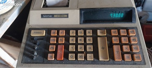 Machine calculer vintage - a,
