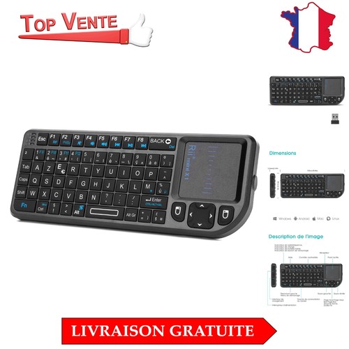 Clavier mini portable rii 4 - clavier, 2,4