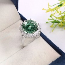 Bague spinelle verte - en,