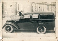 (Catalogue brochure)  photo de presse Simca Huit / 8 fourgonnette c. 1949 FR