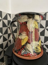 Pichet Terre Cuite Émaillé Ancien Signé