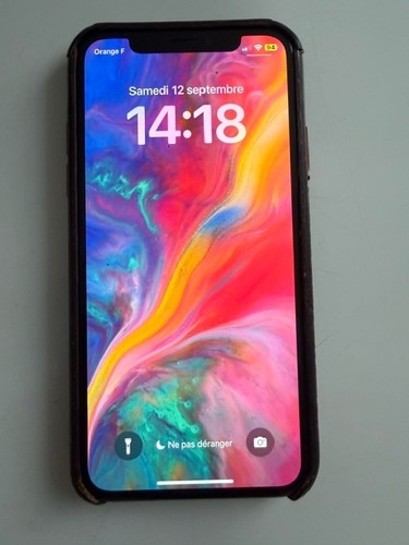 Apple iphone 256go gris - x,