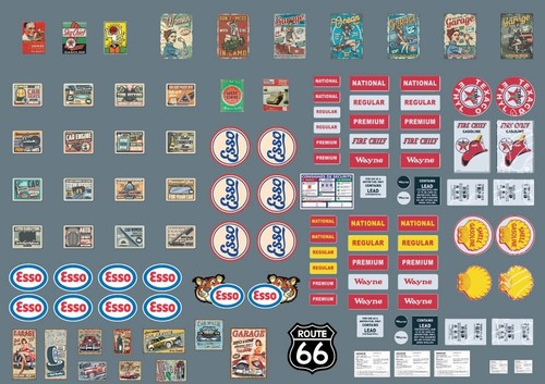 Planche affiches garage - planche,