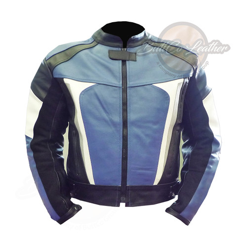 Veste motard cuir - motard,