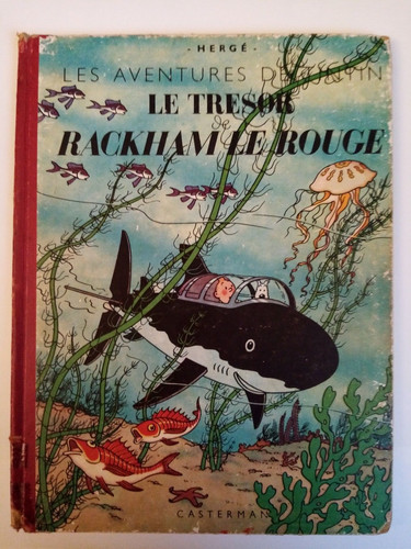 Tintin 1947 trésor - tintin, rackham