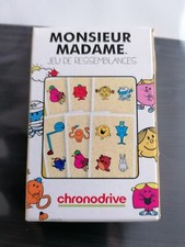 JEU de Cartes ressemblances "MONSIEUR MADAME" sous Blister. ??????
