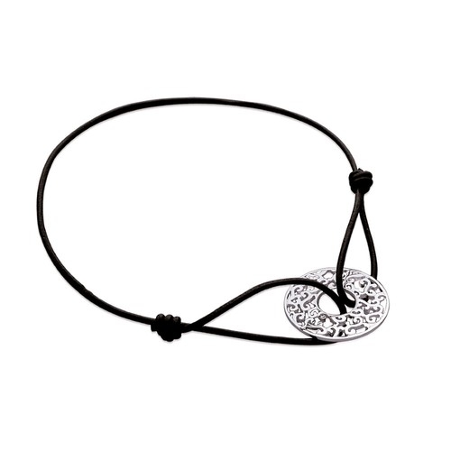 Kbc bracelet cordon noir - kbc,