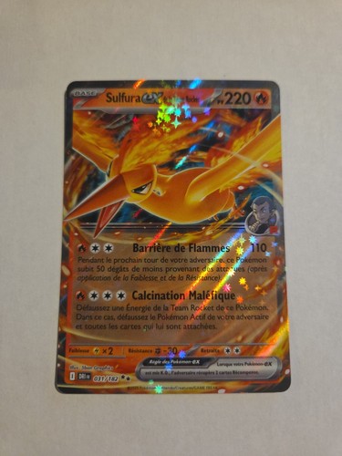 Carte pokemon sulfura - carte, 031/182