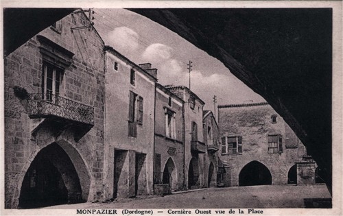 Cpa monpazier corniere - cpa,