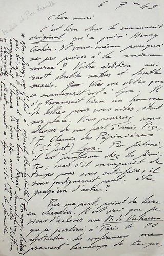 S andré mabille de - l.a.s,