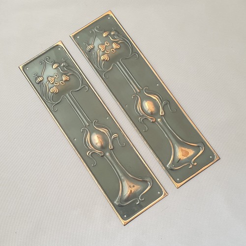 Plaques doigts art nouveau - plaques,