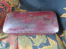 ancienne grande boite en carton publicitaire pub savon d espagne paris