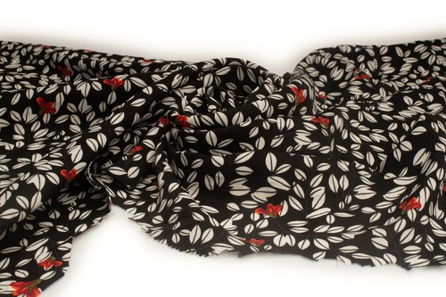 Silky soyeux tissu imprimé - soyeux,