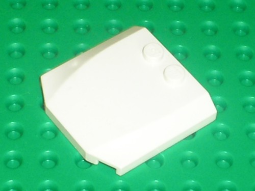 Capot lego white wedge ref - capot,