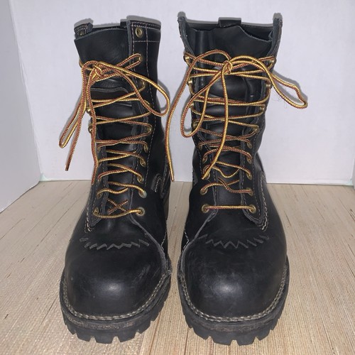 Wesco highliner black - highliner, leather