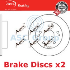 2x Apec BRAKING 260mm Uni OE