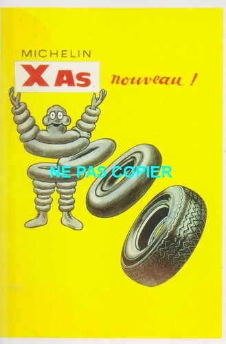 Carte postale michelin - carte,