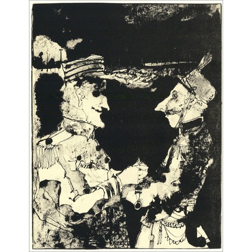 Jansem jean lithographie - jean,