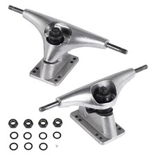 2Pcs 625 Pouces Argent Surf Trucks De Skateboard Surf Skate Truck