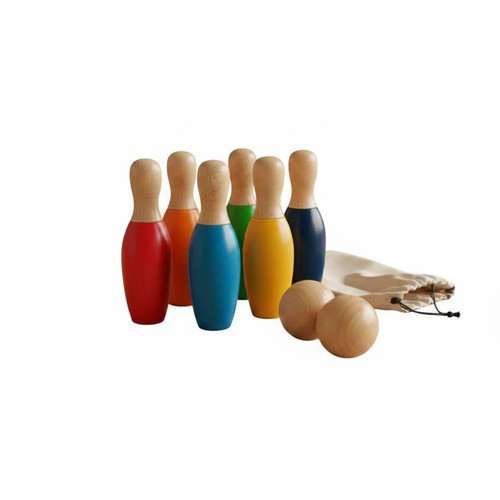 Set bowling bois - de,