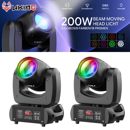 200w lyre led beam gobo - 200w,