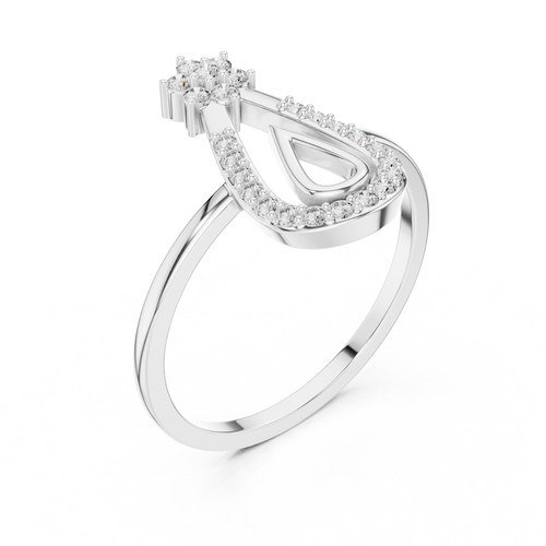 Bague diamant naturel haute - en,