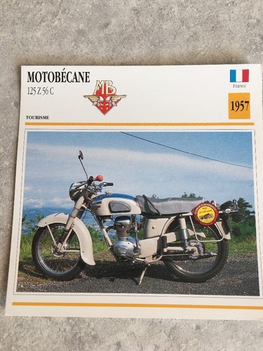 Motobécane 125 z56 1957 - motobécane, c