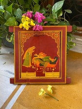 Antique En Bois Métal Ajusté Décoration Murale Fenêtre Fine Du Panneau