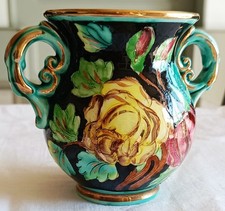 Petit vase multicolore vintage
