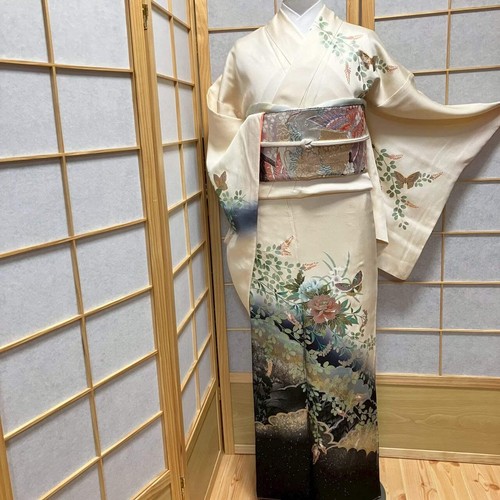 7177 kimono japonais - 7177#,