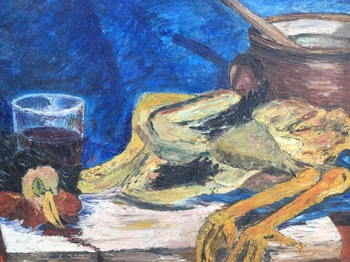 Belle peinture nature morte - nature,