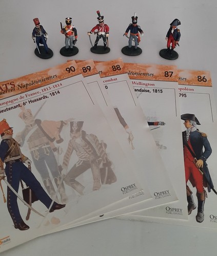 Lot soldats en plomb - de, 5