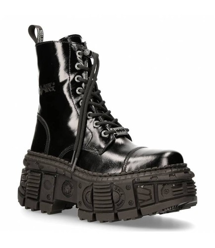 Bottes new rock cuir - rock, en